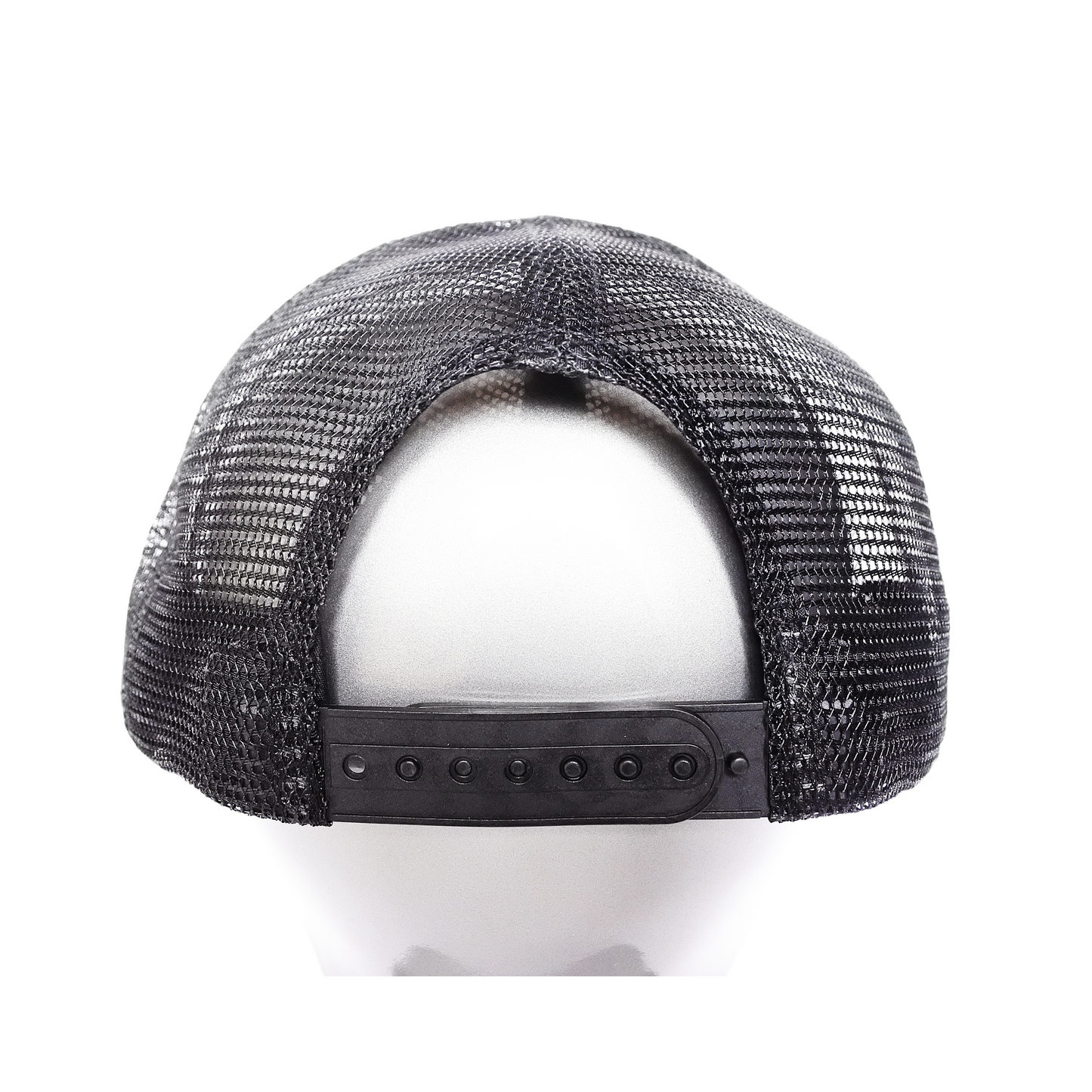 Casquette Trucker Noire - Patch "Cœur Mystique" Coloré