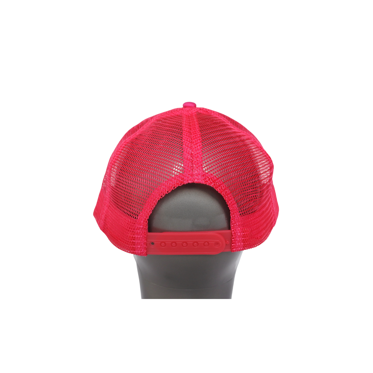 Casquette Trucker "Monster Finger" (Rose Fluo & Blanc)