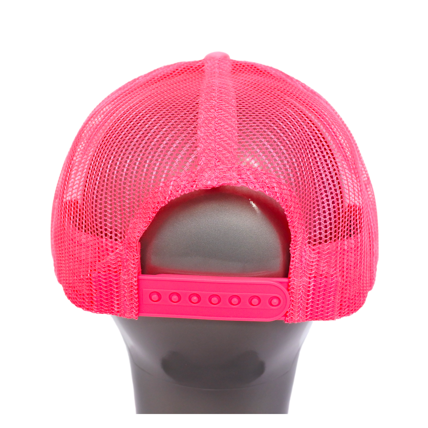 Casquette Trucker Bicolore "Desert Night" (Rose Fluo & Blanc)