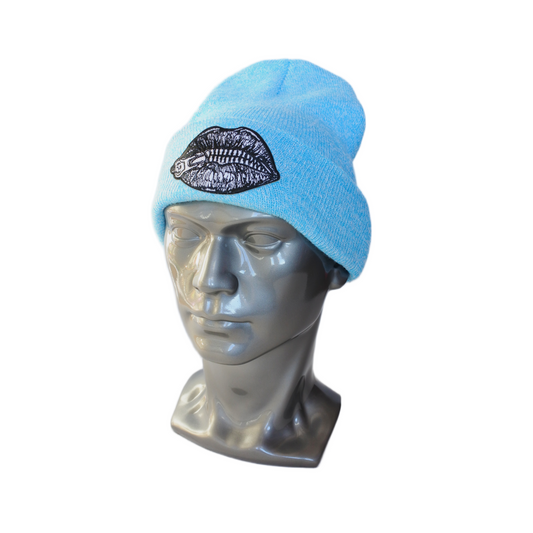 BONNET ORIGINAL " MOUTH "(bleu)
