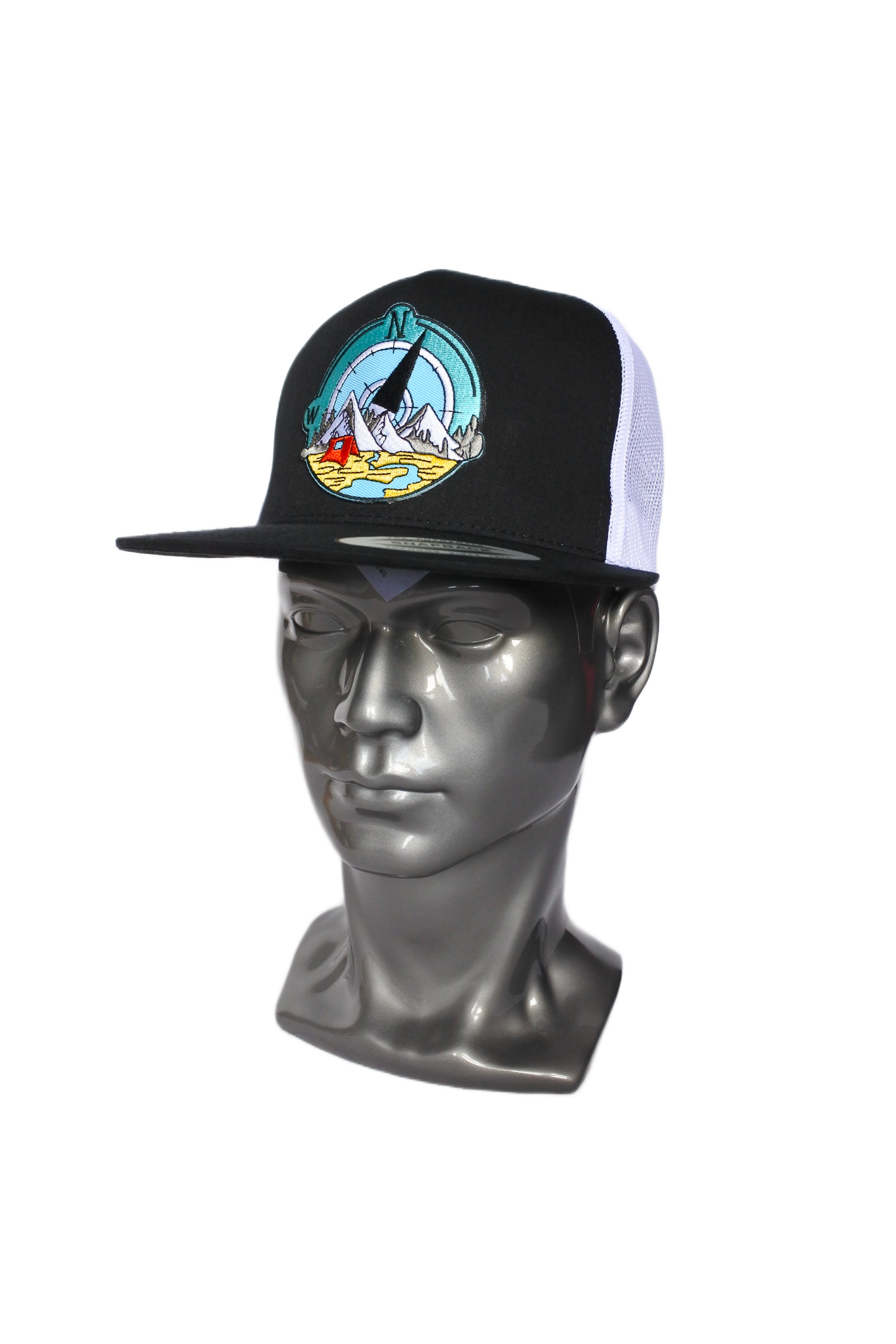 Snapback " Boussole " (noir/blanc)