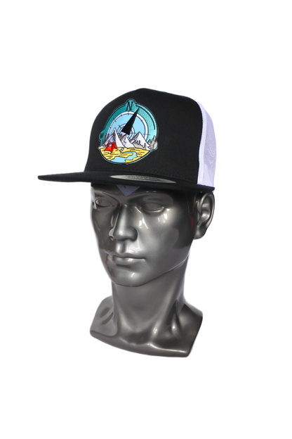 Snapback " Boussole " (noir/blanc)