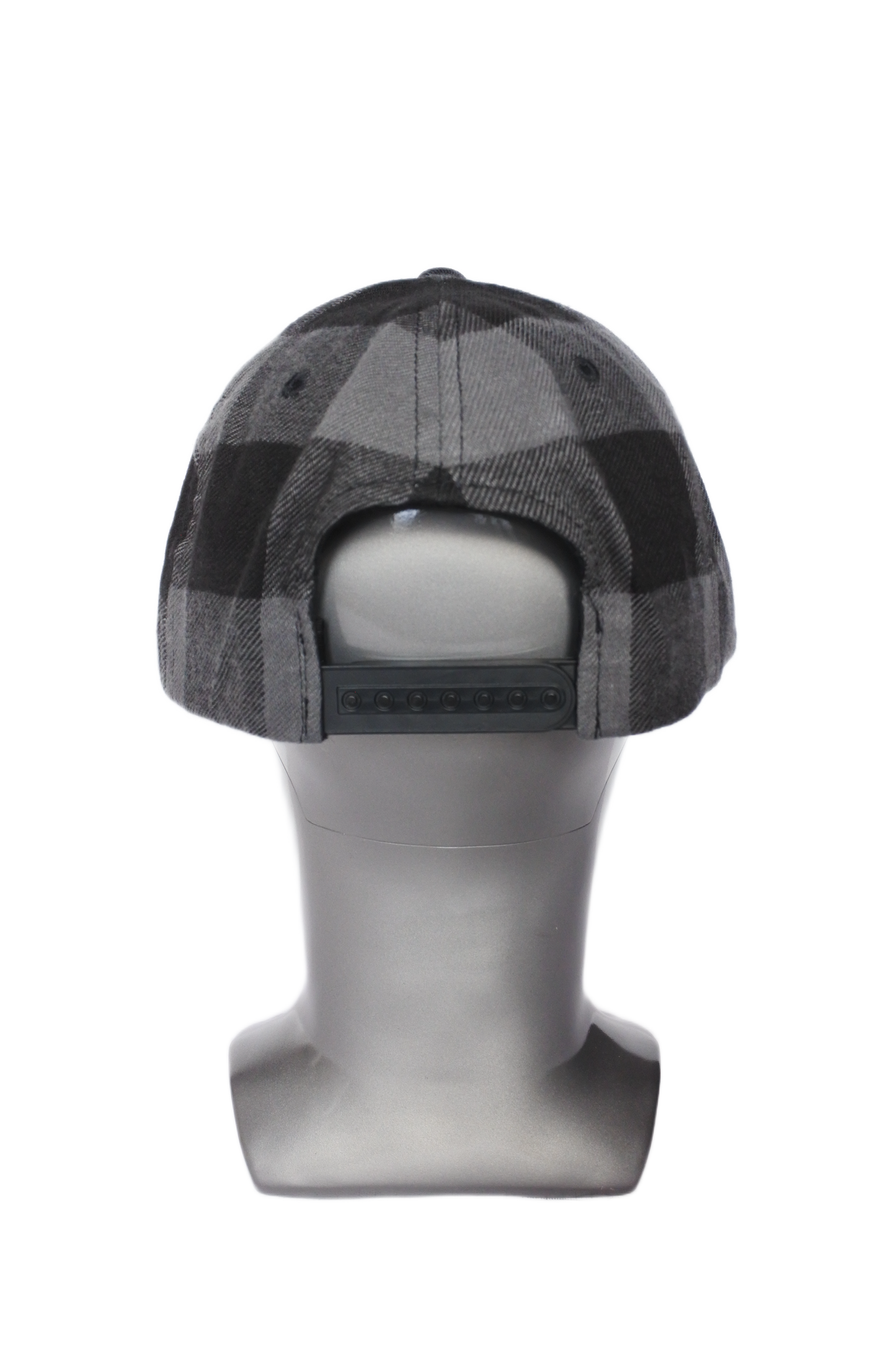 Snapback "Sign Of The Horns " Imprimé a carreaux (noir/anthracite)