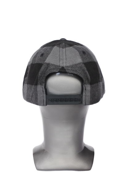 Snapback " Gremlins " Imprimé a carreaux (noir/anthracite)