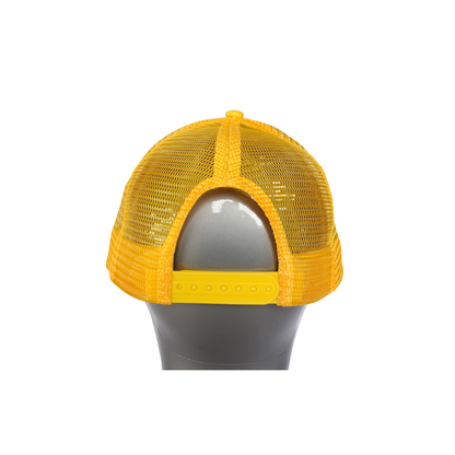 Casquette Trucker "Have The Day You Deserve" (Jaune/Blanc)
