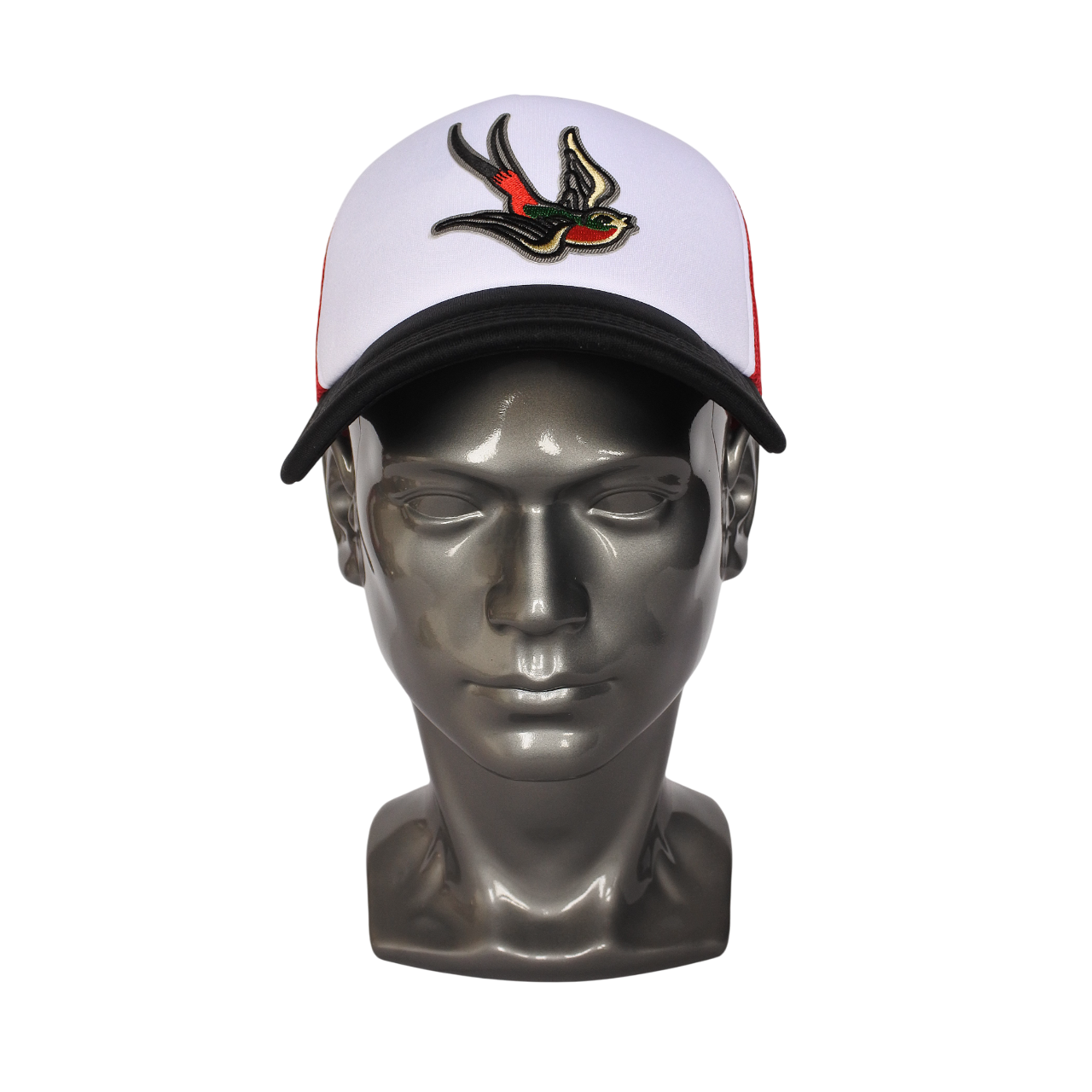 Casquette Trucker Tricolore - Patch Hirondelle "Old School