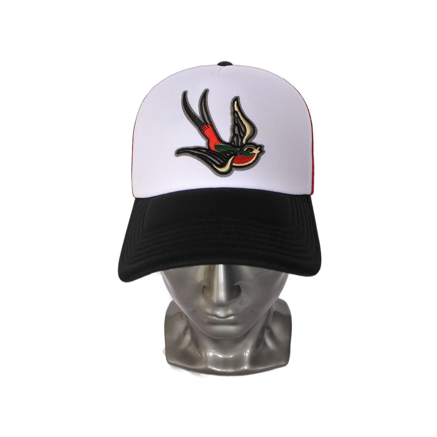 Casquette Trucker Tricolore - Patch Hirondelle "Old School