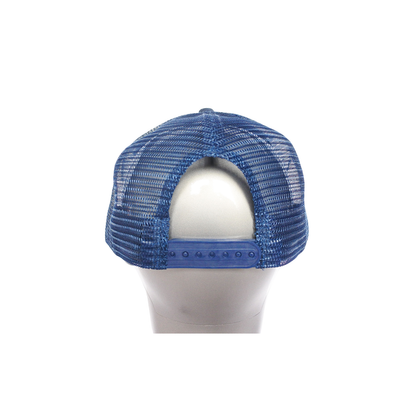 Casquette Trucker Bicolore "Surf Vibe" (Bleu Marine & Blanc)